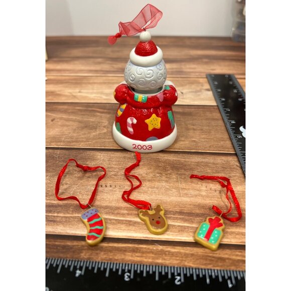 2003 HALLMARK COLLECTOR SERIES QX8199 SWEET TOOTH TREATS SUGAR COOKIE ORNAMENT - Picture 9 of 12